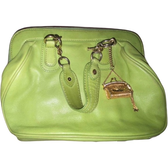 Juicy Couture Handbags - Authentic Juicy Couture leather green purse